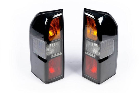 Rear lights Dark Safari (2004-2008, 2 pcs) for Nissan Patrol Y61 1997-2011 - Reelken Auto