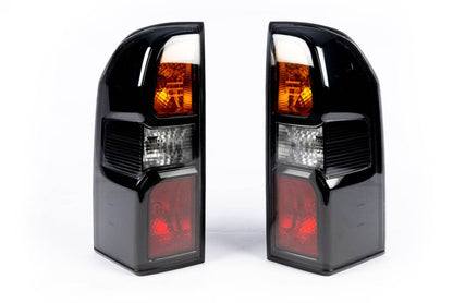 Rear lights Dark Safari (2004-2008, 2 pcs) for Nissan Patrol Y61 1997-2011 - Reelken Auto