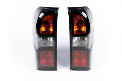 Rear lights Dark Safari (2004-2008, 2 pcs) for Nissan Patrol Y61 1997-2011 - Reelken Auto