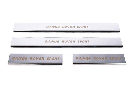 Door sills (4 pieces, Carmos) for Range Rover Sport 2005-2013 - Reelken Auto