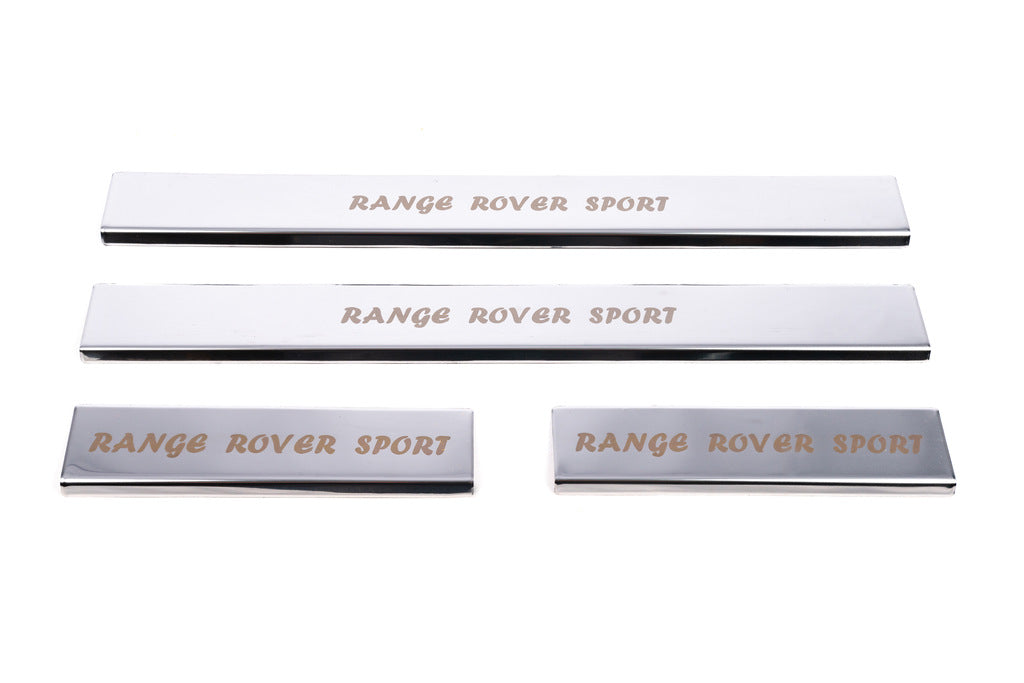 Door Sill Covers (4 pcs, Carmos) for Range Rover Sport 2005-2013 - image 2