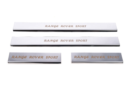 Door Sill Covers (4 pcs, Carmos) for Range Rover Sport 2005-2013 - image 2