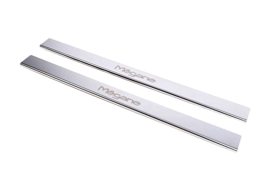 Sill Carmos (2 door, stainless.) for Renault Megane III 2009-2016 - Reelken Auto