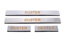 Door Sill Protectors Carmos V1 (4 pcs, Stainless Steel) for Renault Duster 2008-2017 - image 2