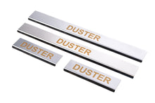 Door Sill Protectors Carmos V1 (4 pcs, Stainless Steel) for Renault Duster 2008-2017 - image 1