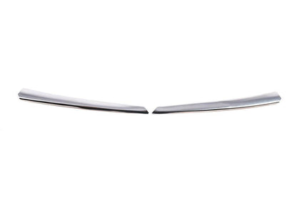 Pads on the radiator grill (2017-2019, stainless.) for Toyota Corolla 2013-2019 - Reelken Auto