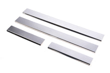 Carmos Door Sill Protectors (4 pcs, Stainless Steel) for Toyota Auris 2007-2012 - image 1