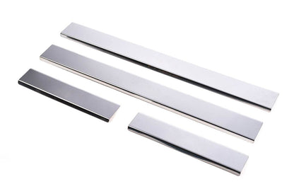 Door sills Carmos (4 pieces, stainless steel) for Toyota Auris 2007-2012 - Reelken Auto