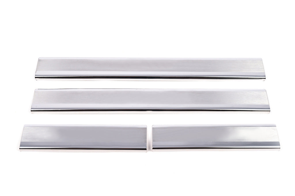 VIP Stainless Steel Door Sill Protectors (4 pcs) for Toyota Corolla 2013-2019 - image 2