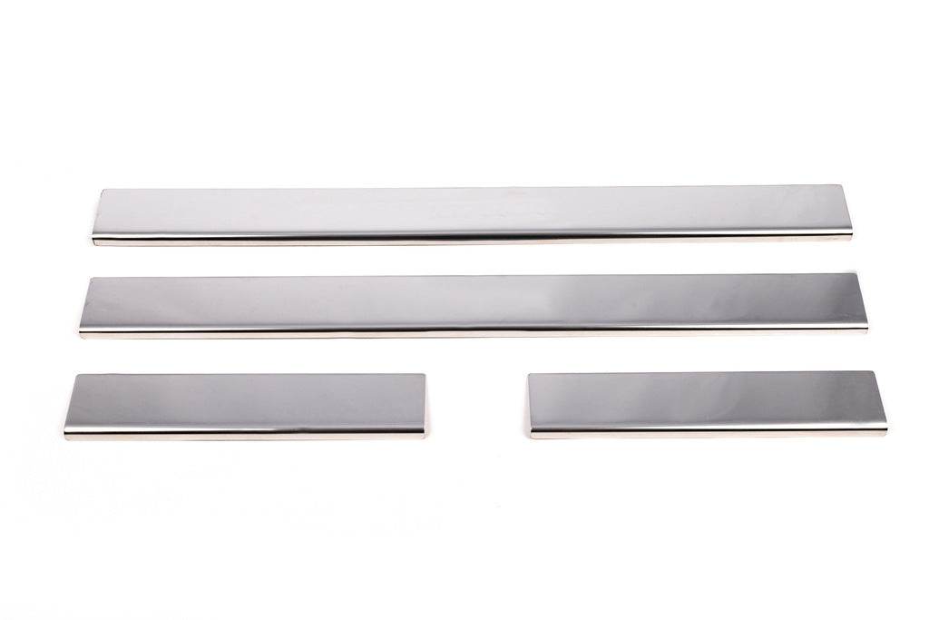 Sill Carmos (4 pieces, stainless steel) for Toyota Corolla 2007-2013 - Reelken Auto