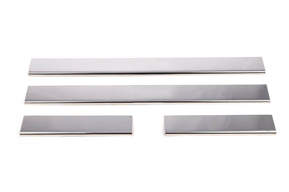 Sill Carmos (4 pieces, stainless steel) for Toyota Corolla 2007-2013 - Reelken Auto