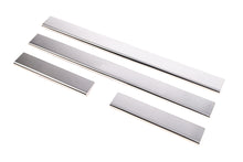 Carmos Door Sill Protectors (4 pcs, Stainless Steel) for Toyota Corolla 2007-2013 - image 1