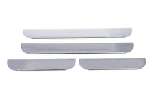 Carmos Door Sill Protectors (4 pcs, Stainless Steel) for Toyota Rav 4 2006-2013 - image 2
