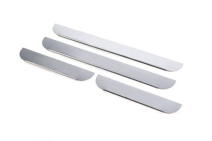 Carmos Door Sill Protectors (4 pcs, Stainless Steel) for Toyota Rav 4 2019- - image 5