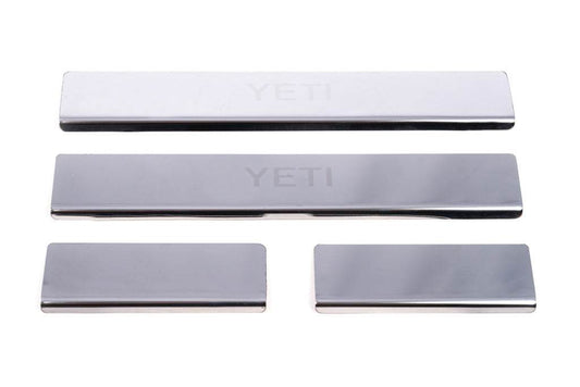 Door sills Carmos V1 (4 pieces, stainless.) for Skoda Yeti 2009-2017 - Reelken Auto
