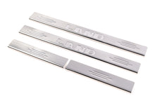 Carmos Door Sill Protectors (4 pcs, Stainless Steel) for Toyota Land Cruiser 100 1998-2007 - image 1