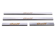 Door Sill Protectors Carmos V1 (4 pcs, Stainless Steel) for Volkswagen Golf 5 2003-2009 - image 2