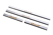 Door Sill Protectors Carmos V1 (4 pcs, Stainless Steel) for Volkswagen Golf 5 2003-2009 - image 1