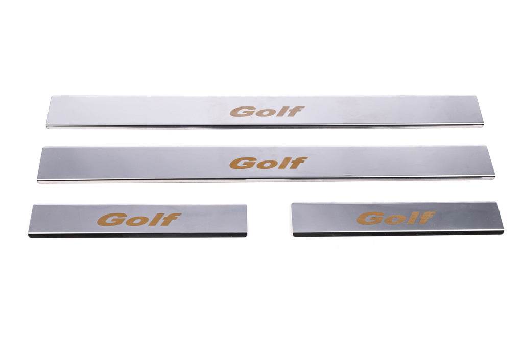 Sill Carmos (4 pieces, stainless steel) for Volkswagen Golf 4 - Reelken Auto