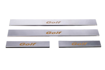 Sill Carmos (4 pieces, stainless steel) for Volkswagen Golf 4 - Reelken Auto