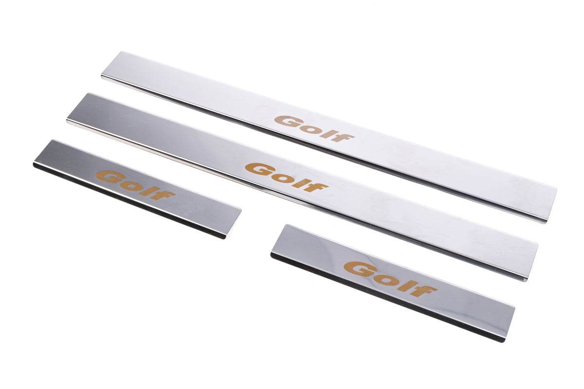 Sill Carmos (4 pieces, stainless steel) for Volkswagen Golf 4 - Reelken Auto
