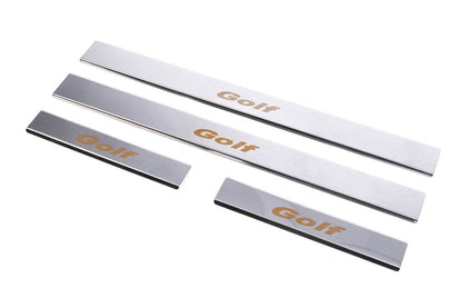 Sill Carmos (4 pieces, stainless steel) for Volkswagen Golf 4 - Reelken Auto
