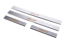 Carmos Door Sill Protectors (4 pcs, Stainless Steel) for Volkswagen Golf 4 1997-2006 - image 1