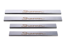 Door Sill Protectors Carmos V1 (4 pcs, Stainless Steel) for Volkswagen Sharan 2010-2023 - image 2