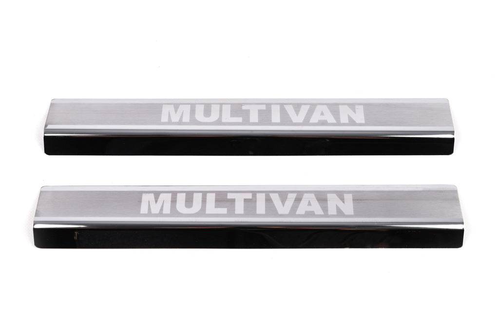 Door sills VIP (2 pieces, steel) for Volkswagen T5 Multivan 2003-2010 - Reelken Auto