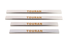 Carmos Door Sill Protectors (4 pcs, Stainless Steel) for Volkswagen Touran 2003-2010 - image 2