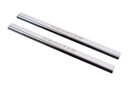 Sill Laser (2 pcs, steel) for Volkswagen Crafter 2006-2016 - Reelken Auto