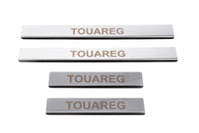 Door Sill Protectors Carmos V1 (4 pcs, Stainless Steel) for Volkswagen Touareg 2002-2010 - image 2