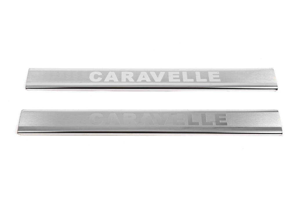 The door sill panels VIP (2 PCs, steel) for Volkswagen T4 Caravelle/Multivan - image 3