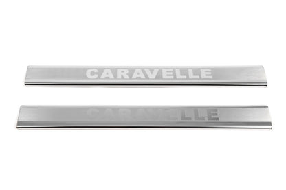 The door sill panels VIP (2 PCs, steel) for Volkswagen T4 Caravelle/Multivan - image 3