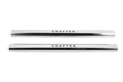 Door sills VIP (2 pieces, steel) for Volkswagen Crafter 2006-2016 - Reelken Auto