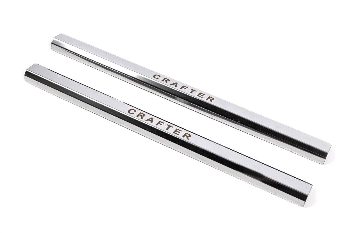 Door sills VIP (2 pieces, steel) for Volkswagen Crafter 2006-2016 - Reelken Auto