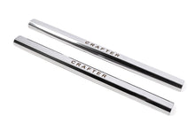 VIP Door Sill Protectors (2 pcs, Stainless Steel) for Volkswagen Crafter 2006-2016 - image 1