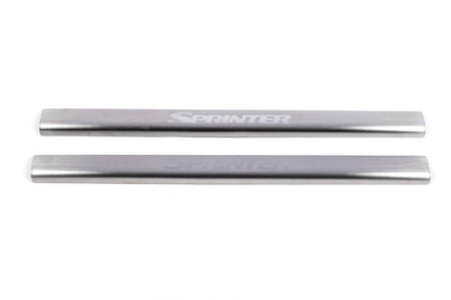 Sill Lazer-style (2 pieces, steel) for Mercedes Sprinter W906 2006-2018 - Reelken Auto
