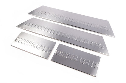 Carmos Stainless Steel Inner Door Sill Protectors for Volkswagen T5 2010-2015 - image 4
