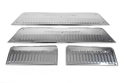 Interior door sill covers (Carmos, stainless steel) for Volkswagen T5 Transporter 2003-2010 - image 10
