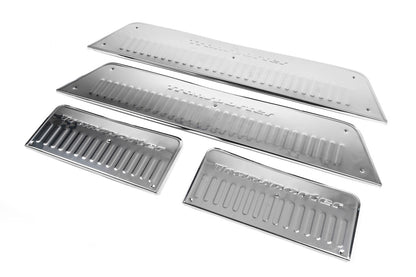 The sill plates Carmos (stainless) for Volkswagen T5 2010-2015 - image 3