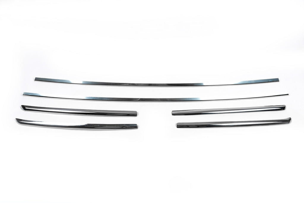 Chrome Grille Covers 2006-2014 (6 pcs, Stainless Steel) for Fiat Ducato 2006-2025 - image 3