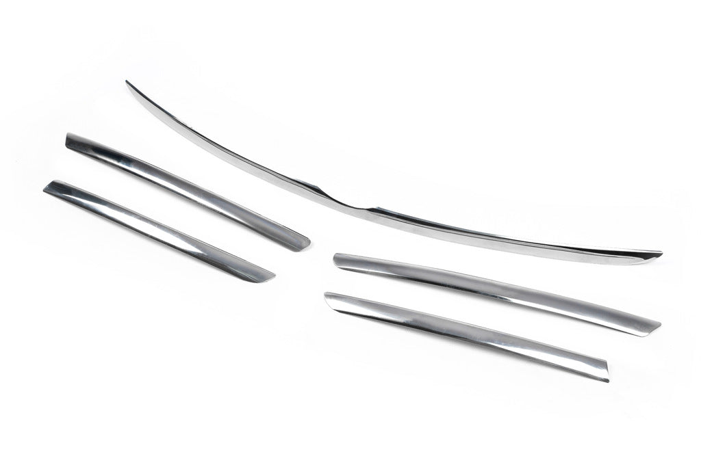 Chrome Trim Covers for Grille Edge (5 pcs, Stainless Steel) for Mercedes ML W163 1997-2005 - image 4