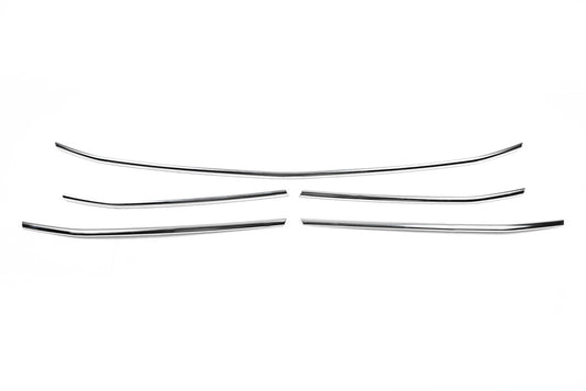 Chrome Grille Covers (5 pcs, Stainless Steel) for Mercedes Sprinter W907/W910 2018- - image 2
