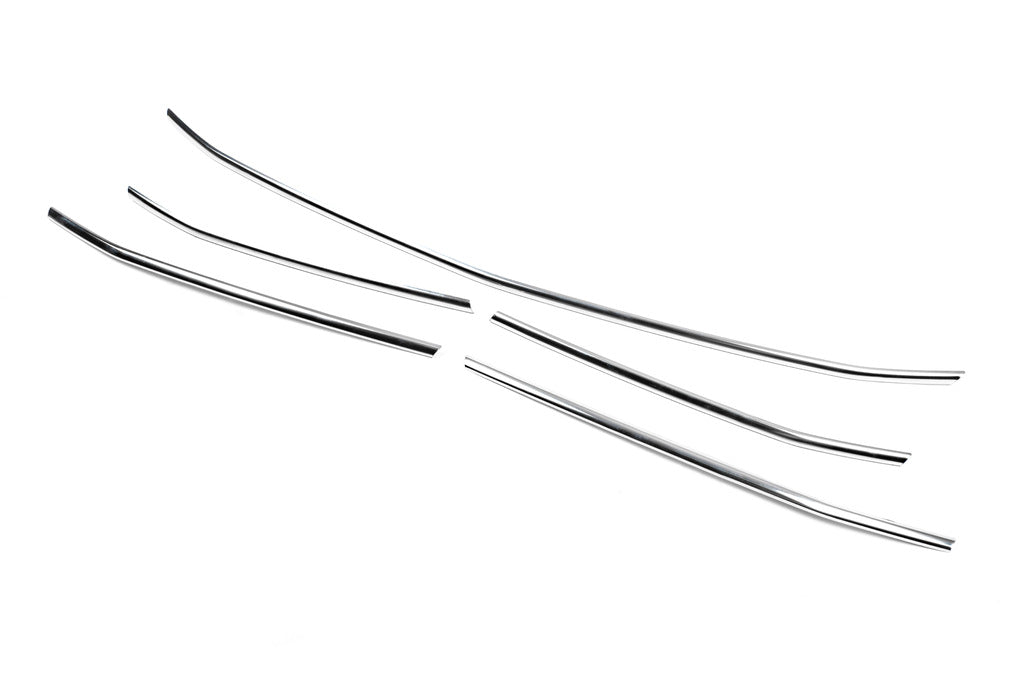 Chrome Grille Covers (5 pcs, Stainless Steel) for Mercedes Sprinter W907/W910 2018- - image 4