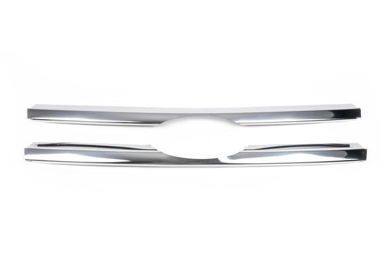 Overlay grille (2 pcs, stainless steel) for Ford Transit 2000-2014 - image 1