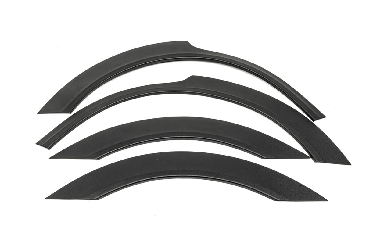 Fender Flares (2011-2019, 4 pcs, black, ABS) for Renault Master 2011-2023 - image 2