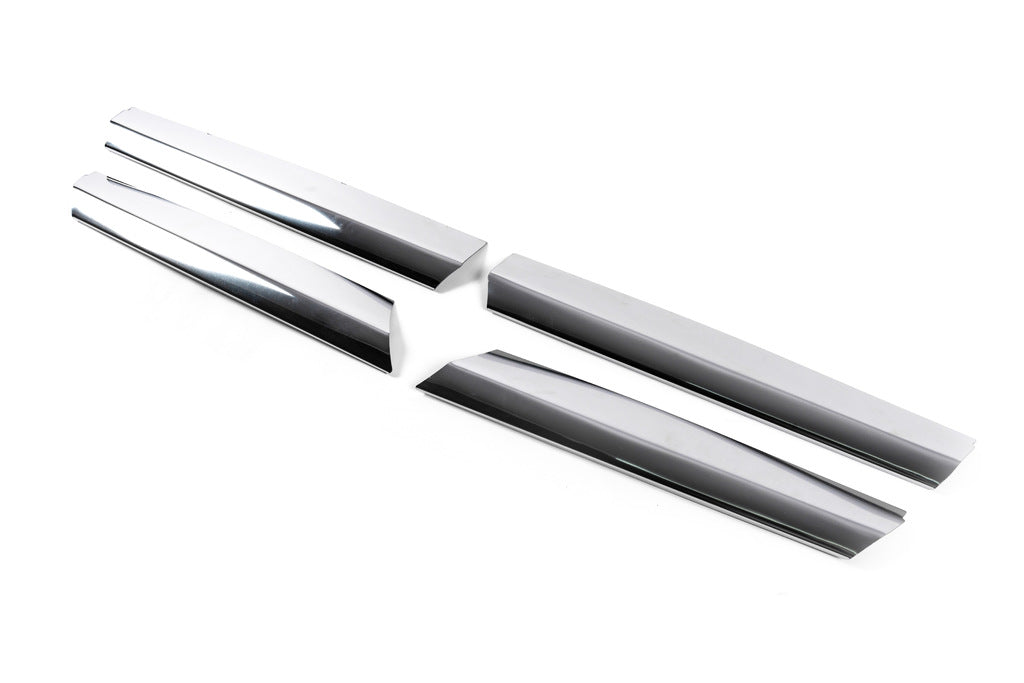 Lining on the grille (2006-2013, stainless steel) for Mercedes Sprinter W906 2006-2018 - image 1