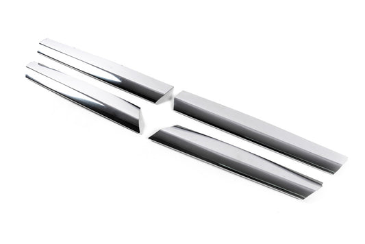 Lining on the grille (2006-2013, stainless steel) for Mercedes Sprinter W906 2006-2018 - image 1