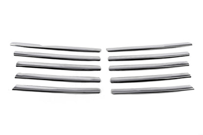 Chrome Grille Covers (V-class, Stainless Steel) for Mercedes Vito W638 1996-2003 - image 5